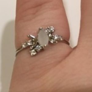Dainty Moon Ring, Costume jewelry, NWOT